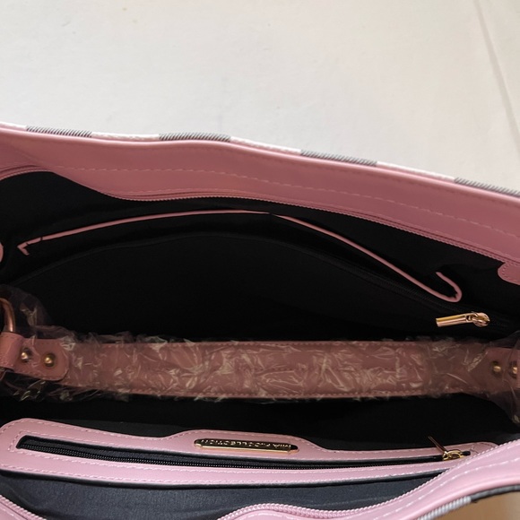 Vivien Checker Hobo and Wallet by Mia K - Picture 7 of 7